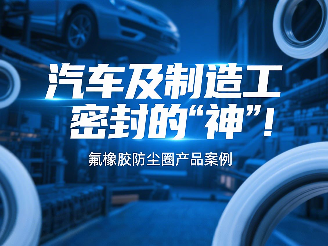 氟橡膠防塵圈產(chǎn)品案例 ? 汽車及制造工業(yè)密封的“神”！