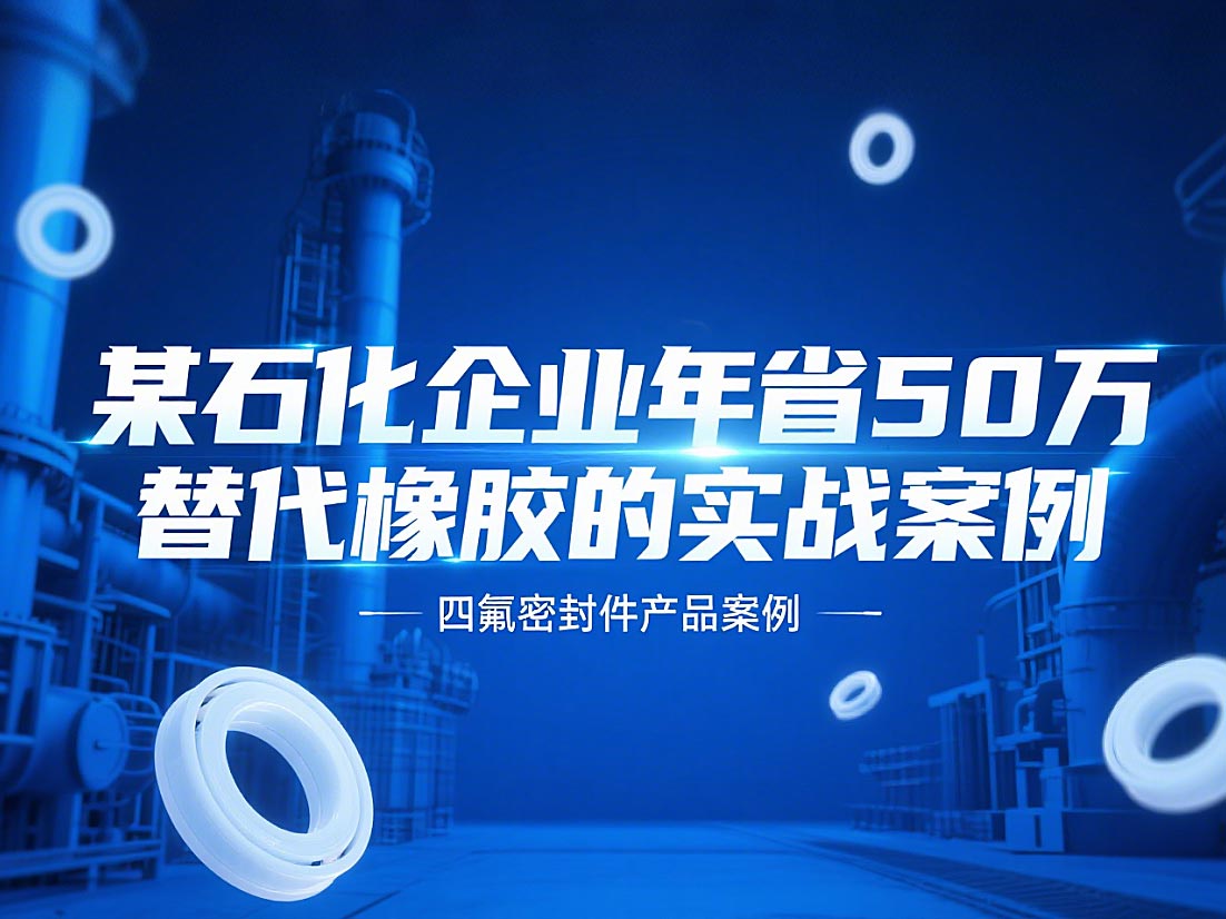 某石化企業(yè)年省50萬：四氟密封件替代橡膠的實戰(zhàn)案例！