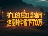 液壓缸老是漏油？礦山上用這密封件，一年省下70萬(wàn)！?